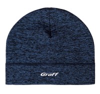 100-9-S, kolor: niebieski melanż ze srebrnym logiem