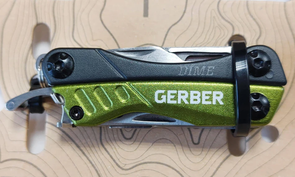 Mulitool Dime, kolor: green