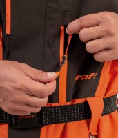 215-O-B, kolor: 11 - grafitowo - pomarańczowy