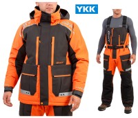 215-O-B, kolor: 11 - grafitowo - pomarańczowy