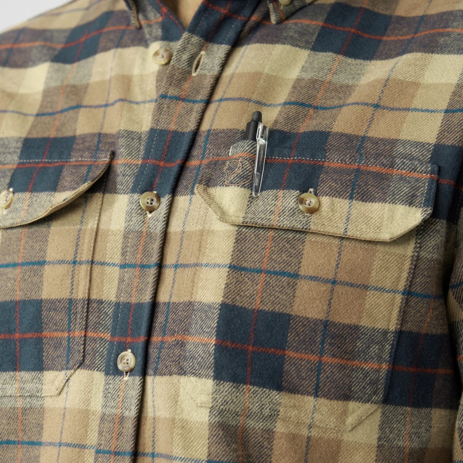 Singi Heavy Flannel Shirt, kolor: 227 - Dark Sand