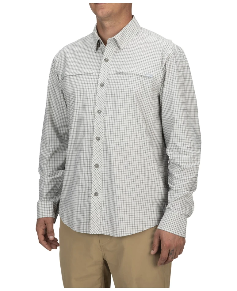Bugstopper LS Shirt Plaid, kolor:  161 - Sterling Morada Plaid