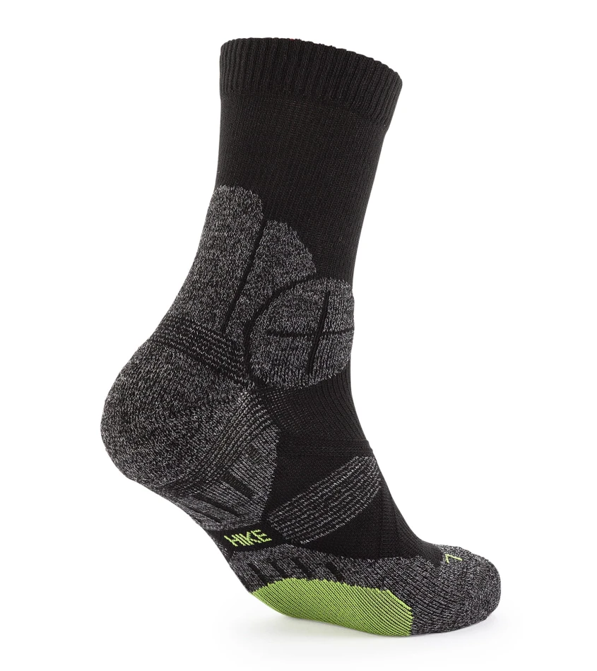 Hike Sock, kolor: 064-620 - Asphalt / Green