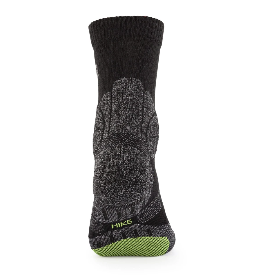 Hike Sock, kolor: 064-620 - Asphalt / Green