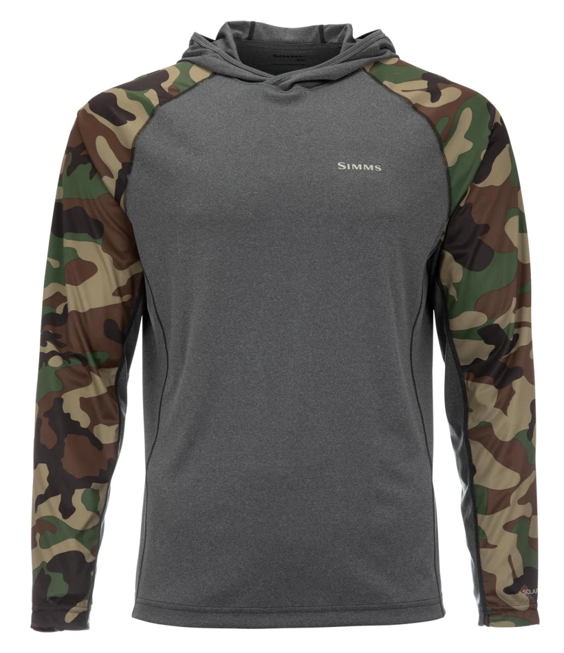 Solarflex Hoody, kolor: 687 - Print Woodland Camo Carbon Heather