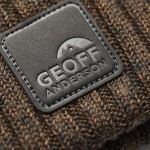czapka Wizwool Njal, kolor: Brown - brązowy