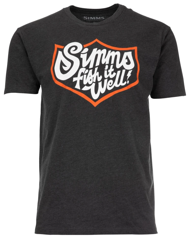 Simms Fish It Well Badge, kolor: 086 - Charcoal Heather