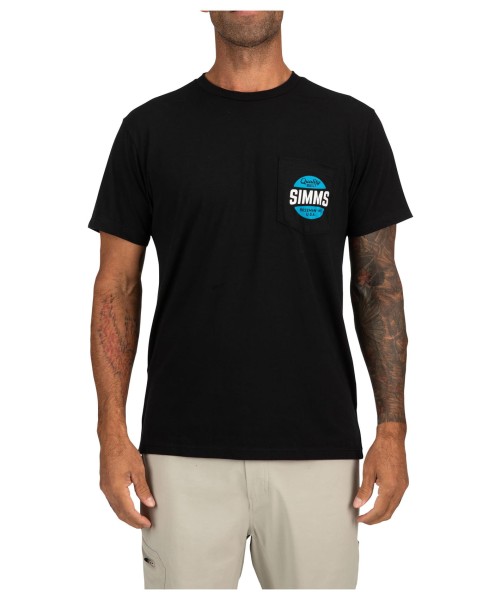 Quality Built Pocket T-shirt, kolor: 001 - Black