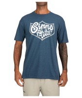 Simms Fish It Well Badge, kolor: 677 - Sailor Blue Heather