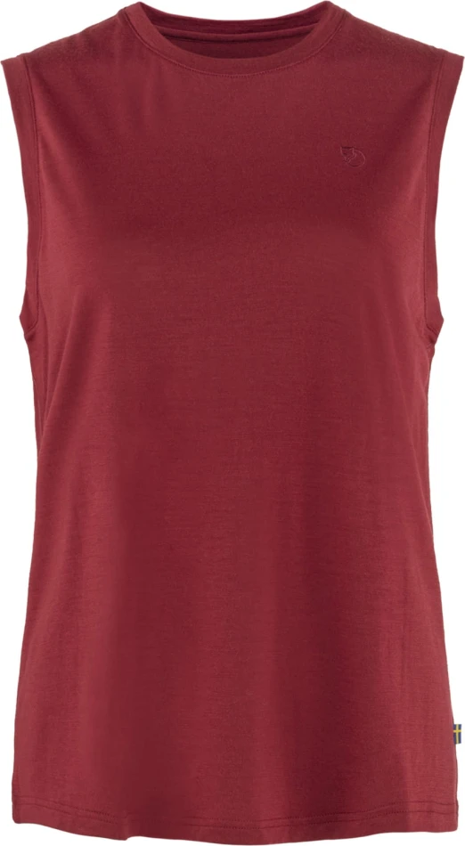 Abisko Wool Tank Top W, kolor: 346 - Pomegranate Red