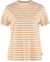 Fjallraven Striped T-shirt W, kolor: 987-113 - Landsort Pink - Chalk White