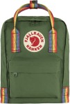 Kanken Rainbow Mini, kolor: 621-907 - Spruce Green-Rainbow Pattern