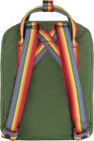 Kanken Rainbow Mini, kolor: 621-907 - Spruce Green-Rainbow Pattern