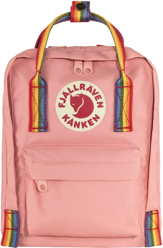 Kanken Rainbow Mini, kolor: 312-907 - Pink - Rainbow Pattern