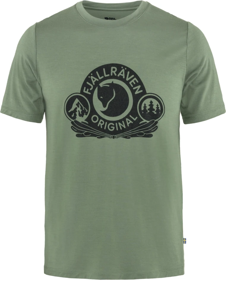 Fjallraven Abisko Wool Classic SS, kolor: 614 - Patina Green, 1