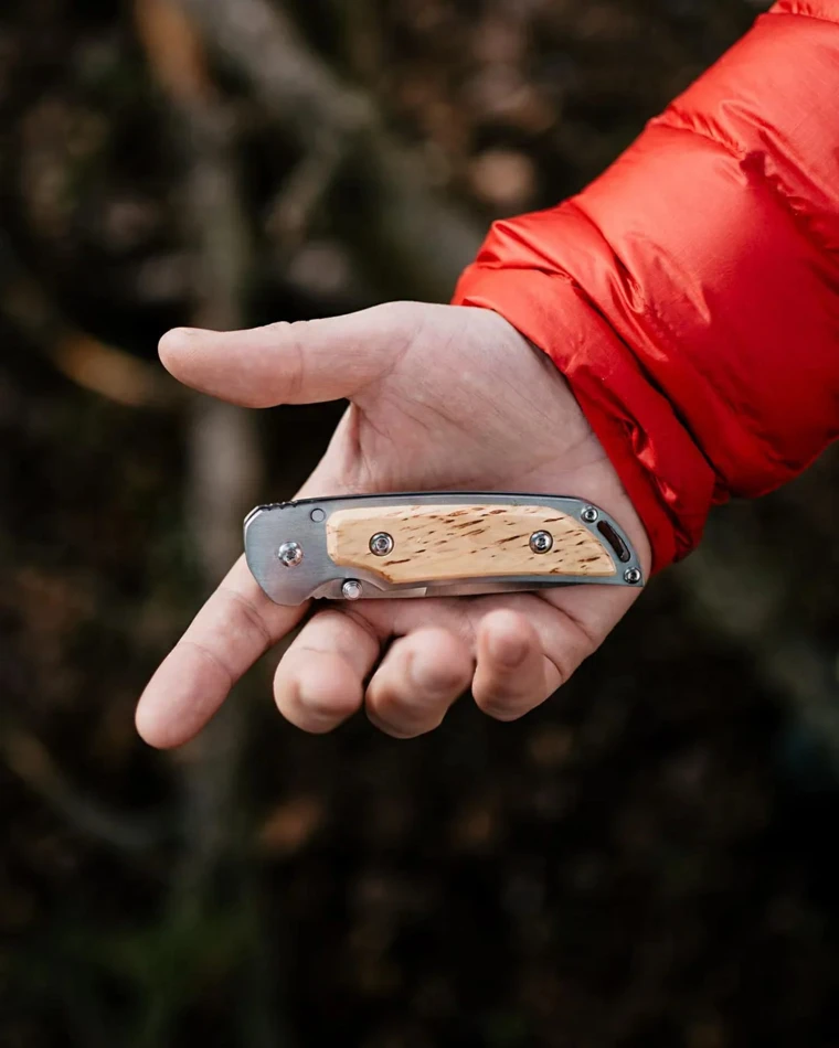 Knife Mfk Curly Birch