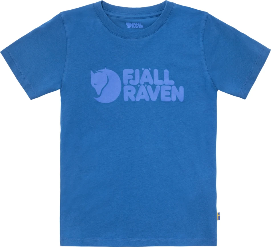 Fjallraven Kids Fjallraven Logo T-shirt, kolor: 538 - Alpine Blue