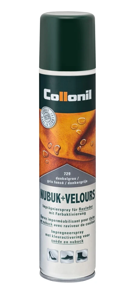 Collonil Nubuk & Velours 200 ml, kolor: dark grey