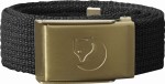 Fjallraven Canvas Brass Belt Kids, kolor: 030 - Dark Grey