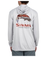 Tech Hoody, kolor: 859 Trout Logo / Flame Sterling