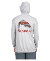 Tech Hoody, kolor: 859 Trout Logo / Flame Sterling