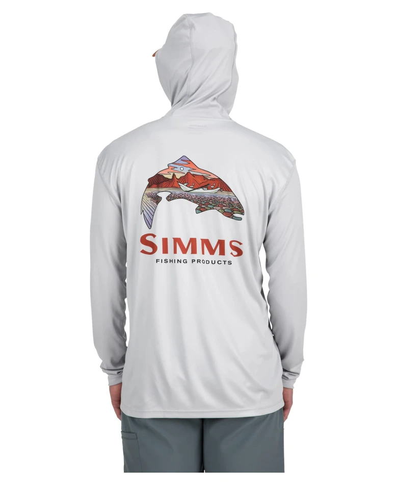 Tech Hoody, kolor: 859 Trout Logo / Flame Sterling
