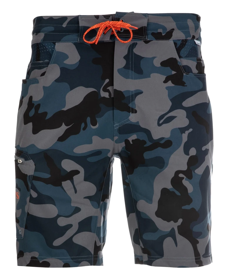 Seamount Board Shorts, kolor: 729 - Woodland Camo Storm