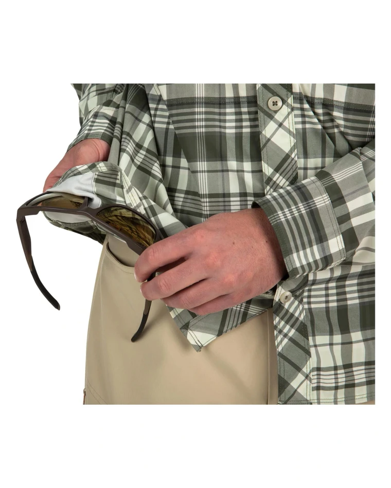 Bugstopper LS Shirt Plaid, kolor:  716 - Foliage Madras Plaid