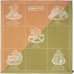 Fjallraven Campfire Bandana, kolor: 987-986 - Landsort Pink-Landsort Green