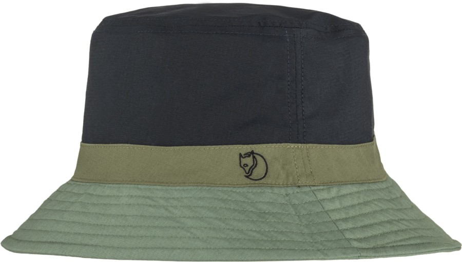 Reversible Bucket Hat, kolor: 614-555 - Patina Green-Dark Navy
