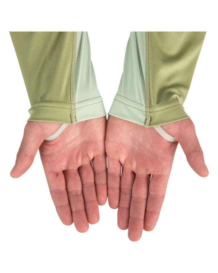 Solarflex Crewneck Solids, kolor: 706 - Light Green Sage Heather