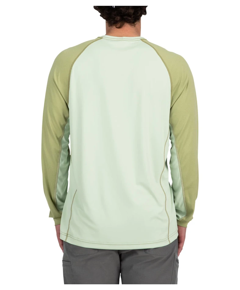 Solarflex Crewneck Solids, kolor: 706 - Light Green Sage Heather
