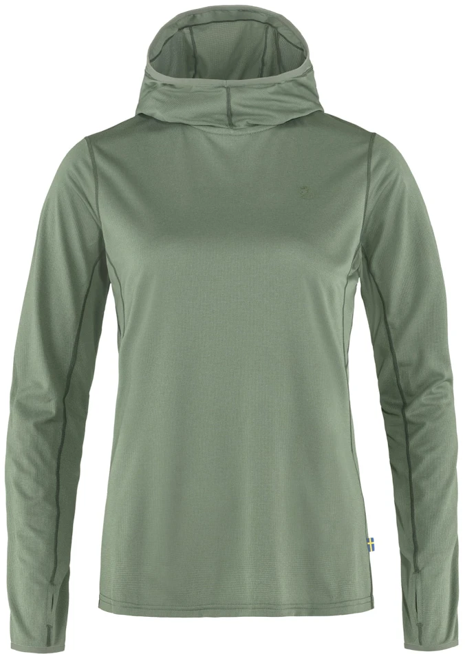 Fjallraven Abisko Sun Hoodie W, kolor: 614 - Patina Green