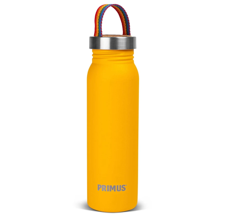 Klunken Rainbow Bottle 0.7 l, kolor: Warm Yellow / Rainbow Pattern