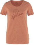 Fjallraven Sunrise T-shirt W, kolor: 333-999 - Rowan Red-Melange