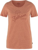 Fjallraven Sunrise T-shirt W, kolor: 333-999 - Rowan Red-Melange