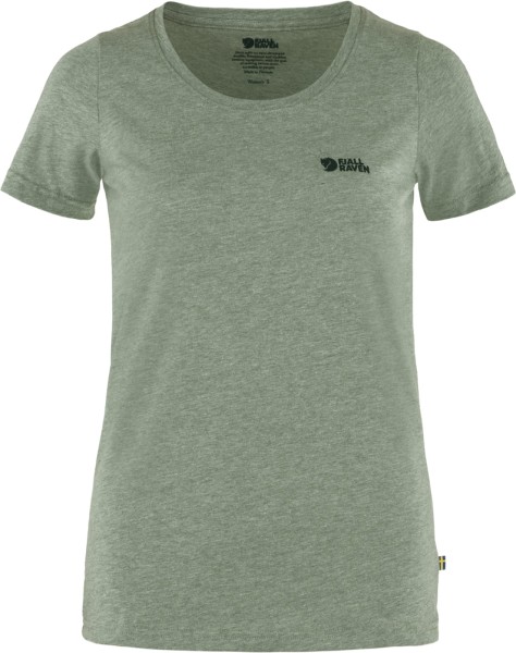 Fjallraven Logo T-shirt W, kolor: 614-919 - Patina Green - Melange