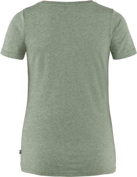 Fjallraven Logo T-shirt W, kolor: 614-919 - Patina Green - Melange