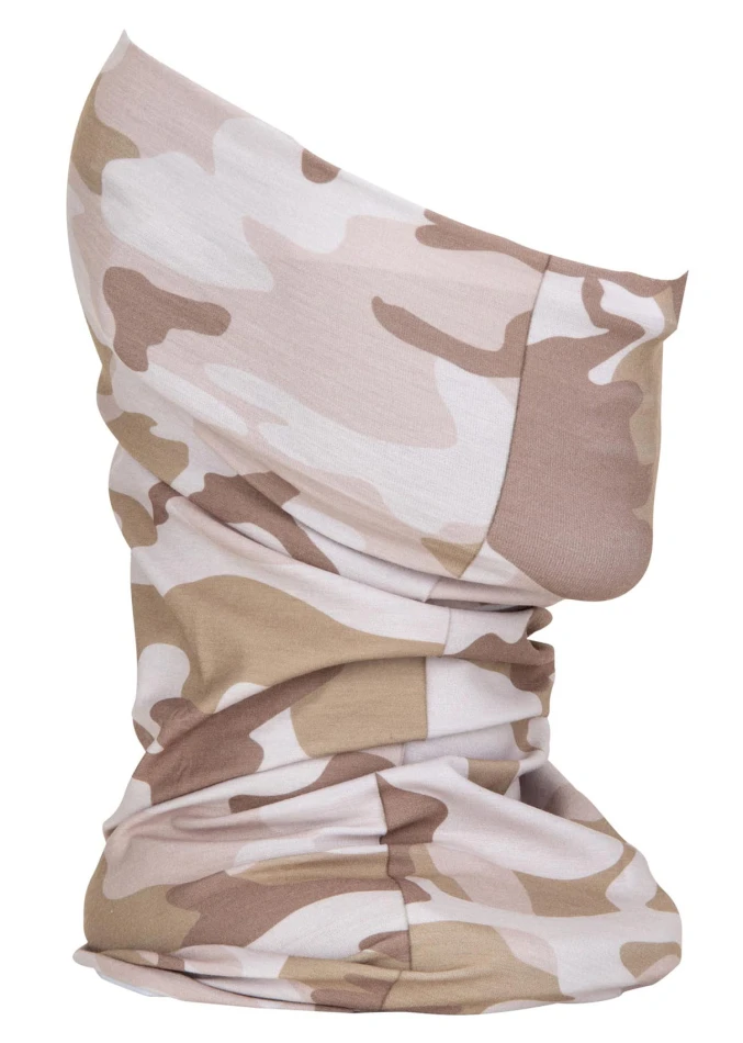 Neck Gaiter, kolor: 154 - Woodland Camo Sandbar