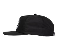 Unstructered Flat Brim Cap, kolor: 001 - Black
