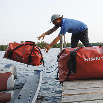 Simms Dry Creek Duffel 155L, kolor: 800 - Orange