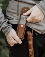 Sharpening Stone With Leather Case