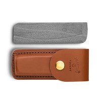 Sharpening Stone With Leather Case