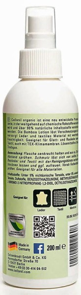 Collonil Organic Bamboo Lotion