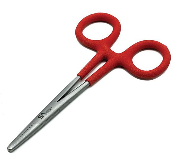 Tailout Standard Clamp 5.75, kolor: stalowy / czerwony