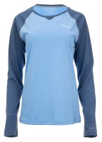 Women SolarFlex Crewneck, kolor: 435 - Cornflower Heather