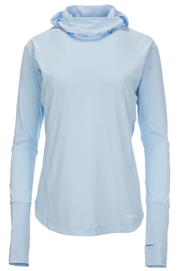 Womens Solarflex Cooling Hoody, kolor: 737 - Ice Blue