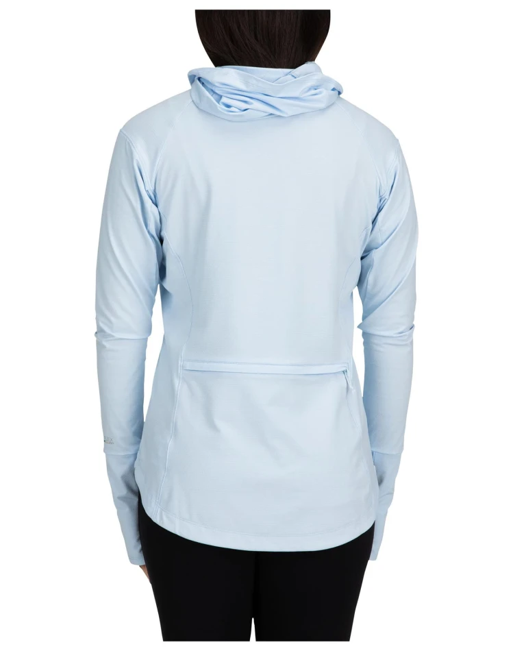 Womens Solarflex Cooling Hoody, kolor: 737 - Ice
