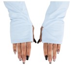 Womens Solarflex Cooling Hoody, kolor: 737 - Ice