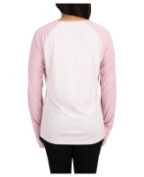 Women SolarFlex Crewneck, kolor: 670 - Lily Pad Cloud Pink